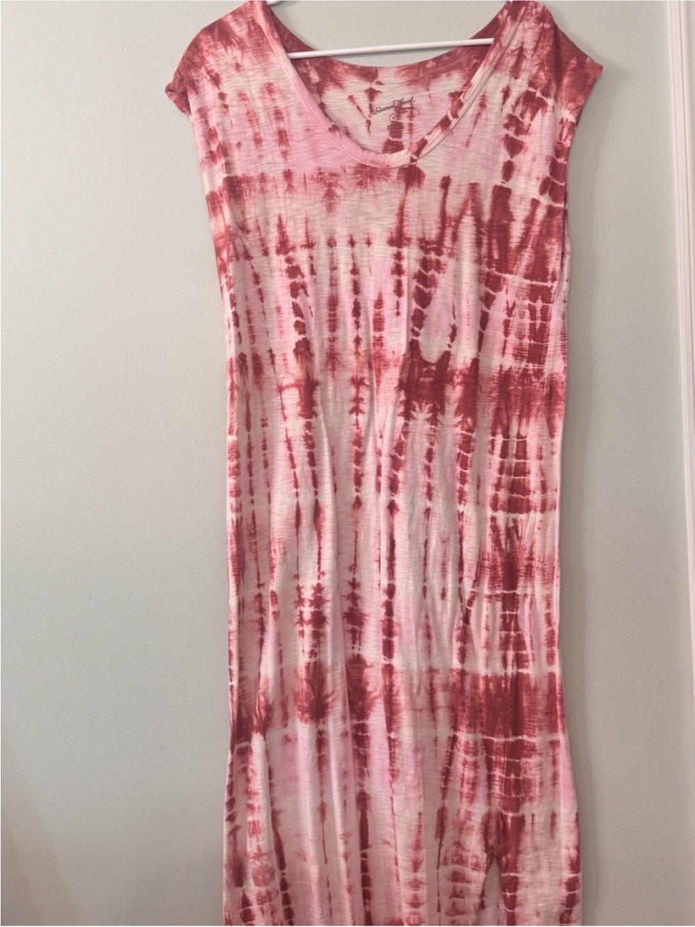 Universal Thread Pink Tie-Dye Maxi Dress - Picture 4 of 4